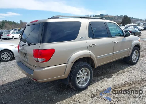 2005 Toyota Sequoia Sr5 V8 z USA, uszkodzony, nr VIN 5TDZT34A95S261330